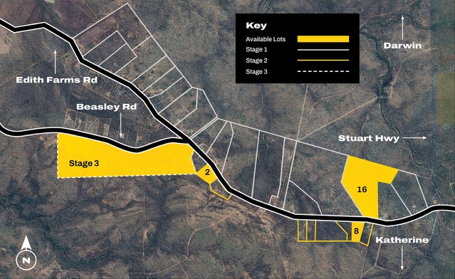 Image: Stages of Development at Sunrise Estates Katherine